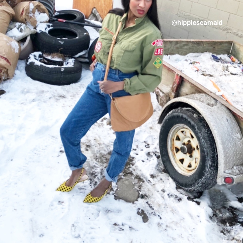 Gorgeous Vintage Oscar De La Renta Jeans!